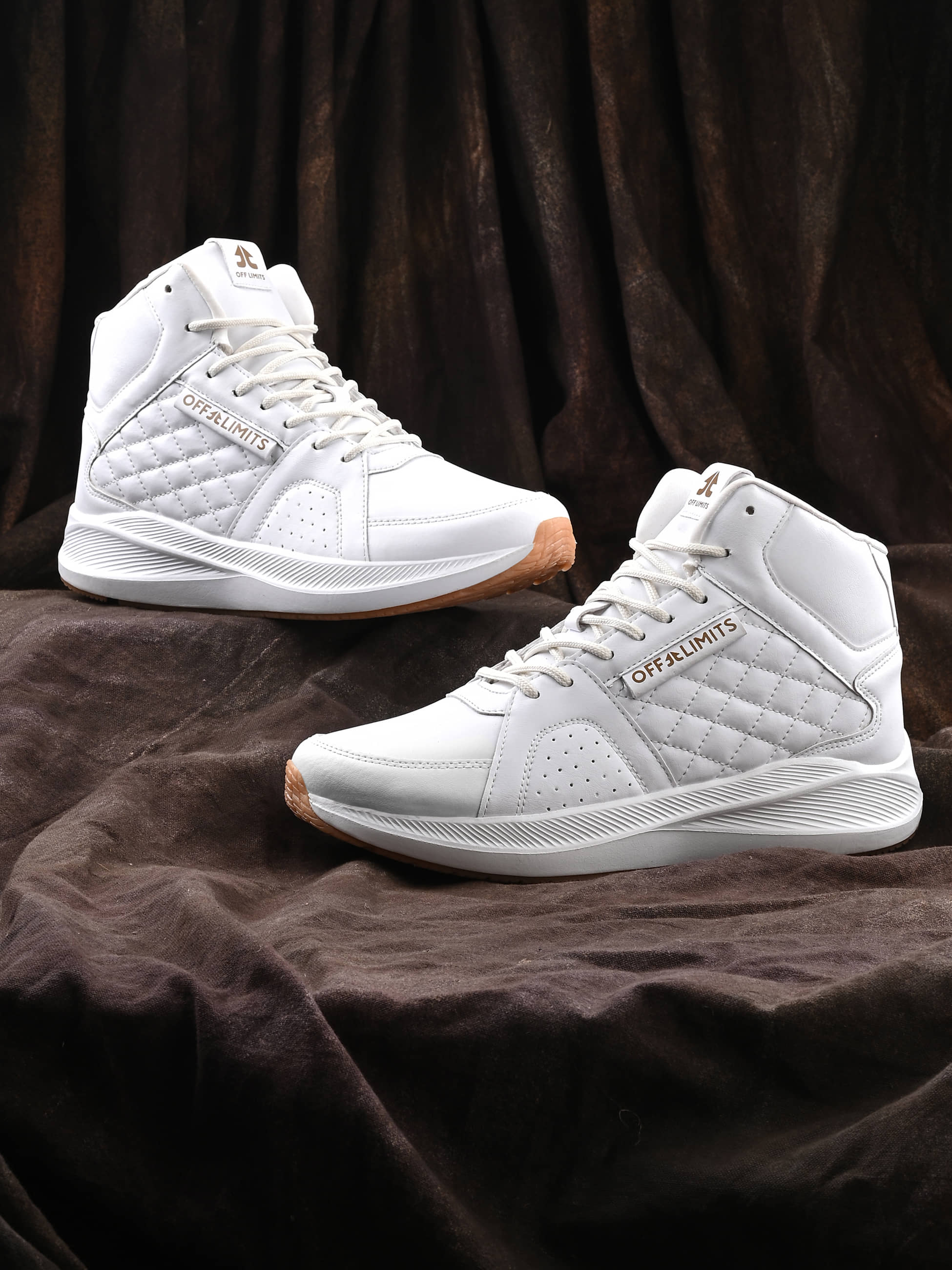 OFF LIMITS HANGMAN White Basketball Shoes - Sports Shoes | Buy online on ZillyBuy