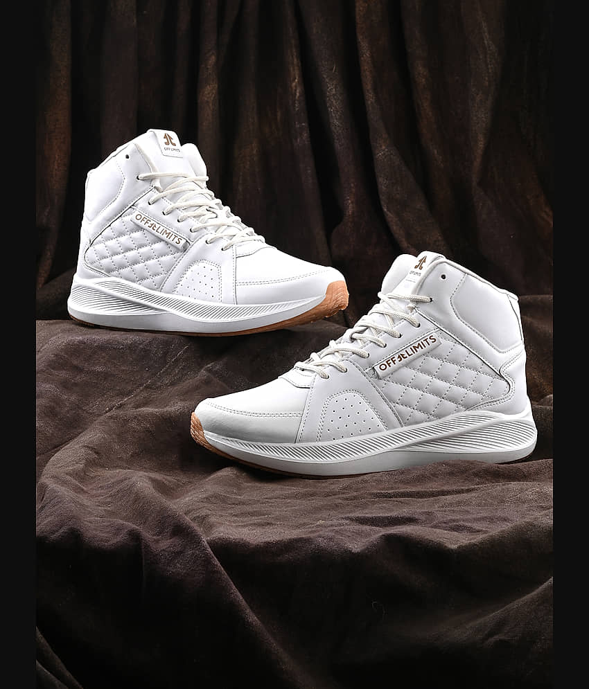 OFF LIMITS HANGMAN White Basketball Shoes - Sports Shoes | Buy online on ZillyBuy
