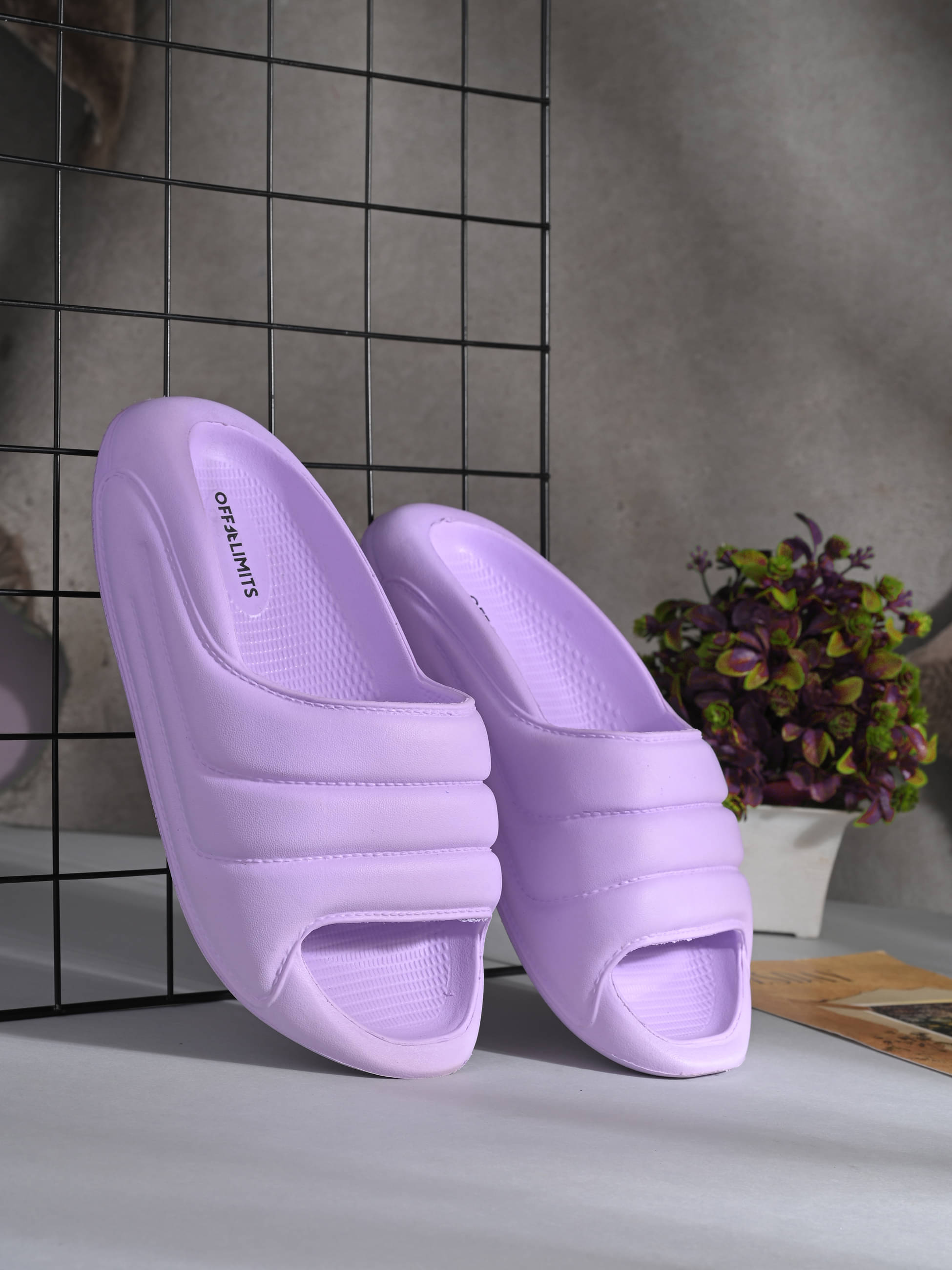     			OFF LIMITS Lavender Women's Slide