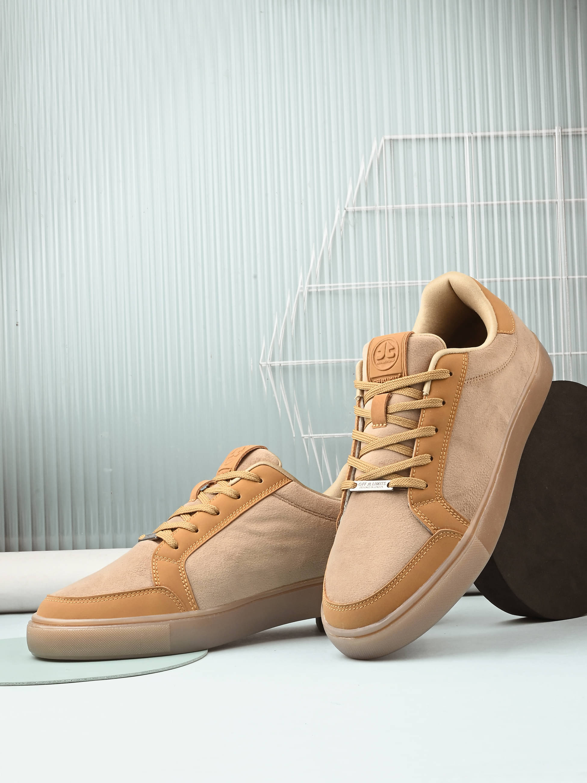     			OFF LIMITS OXFORD Camel Men's Sneakers