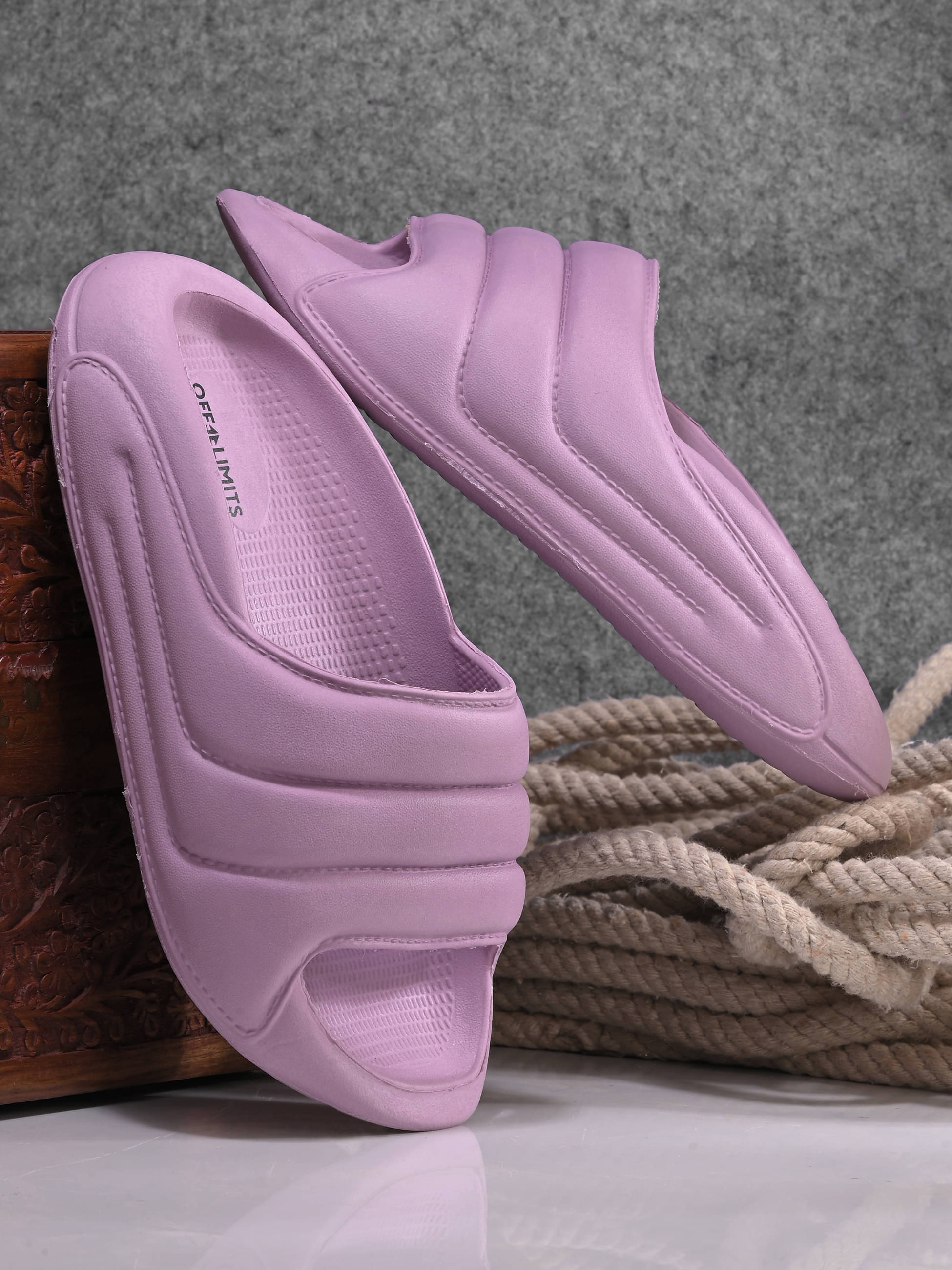     			OFF LIMITS Pink Women's Slide