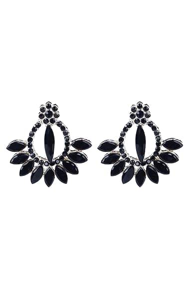     			Opus Gems Black Stud Earrings ( Pack of 1 )