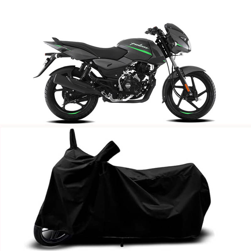     			RABABLI Bike Body Cover for Bajaj Bajaj Pulsar 125-Disc ( Pack of 1 ) , Black