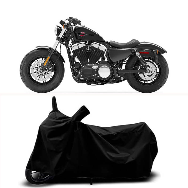 RABABLI Bike Body Cover for Harley Davidson Harley Davidson Forty Eight STD ( Pack of 1 ) , Black     			RABABLI Bike Body Cover for Harley Davidson Harley Davidson Forty Eight STD ( Pack of 1 ) , Black