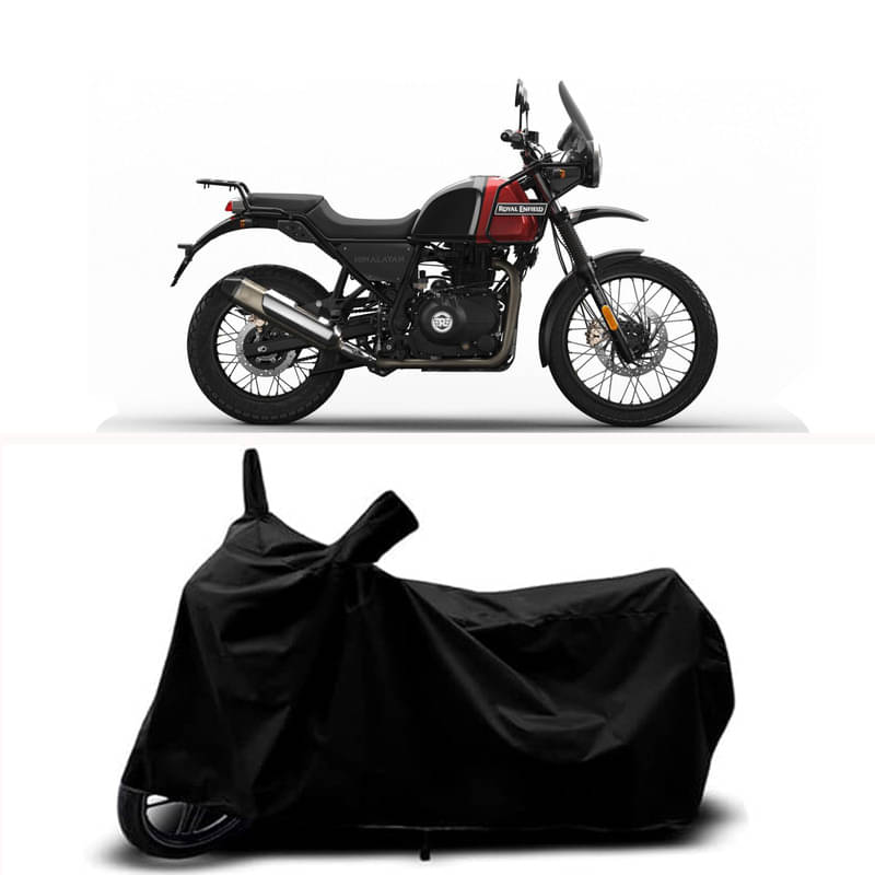 RABABLI Bike Body Cover for Royal Enfield Royal Enfie Himalayan Rock ( Pack of 1 ) , Black RABABLI Bike Body Cover for Royal Enfield Royal Enfie Himalayan Rock ( Pack of 1 ) , Black