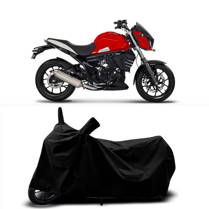 RABABLI Bike Body Cover for Mahindra Mahindra Mojo 300 ABS ( Pack of 1 ) , Black     			RABABLI Bike Body Cover for Mahindra Mahindra Mojo 300 ABS ( Pack of 1 ) , Black