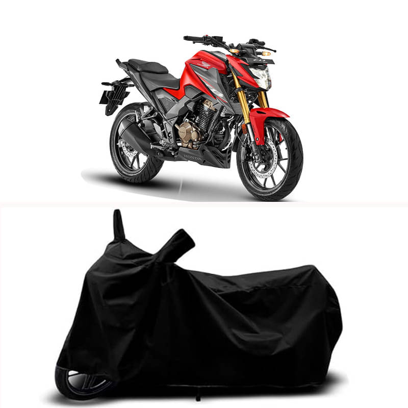     			RABABLI Bike Body Cover for Honda Honda CB300F ( Pack of 1 ) , Black