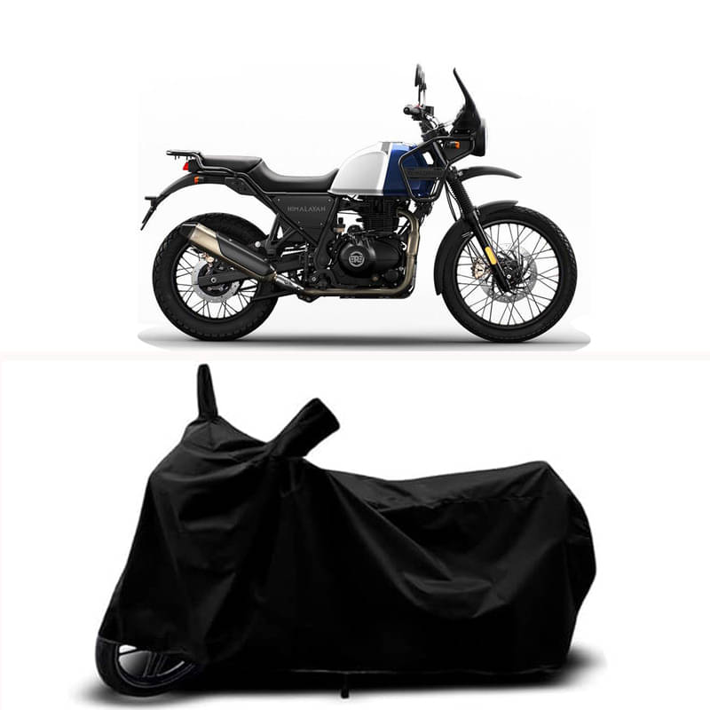 RABABLI Bike Body Cover for Royal Enfield Royal Enfie Himalayan Lake ( Pack of 1 ) , Black RABABLI Bike Body Cover for Royal Enfield Royal Enfie Himalayan Lake ( Pack of 1 ) , Black