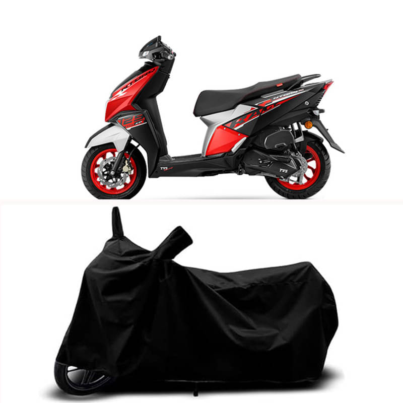     			RABABLI Bike Body Cover for TVS TVS NTORQ 125 Race XP ( Pack of 1 ) , Black