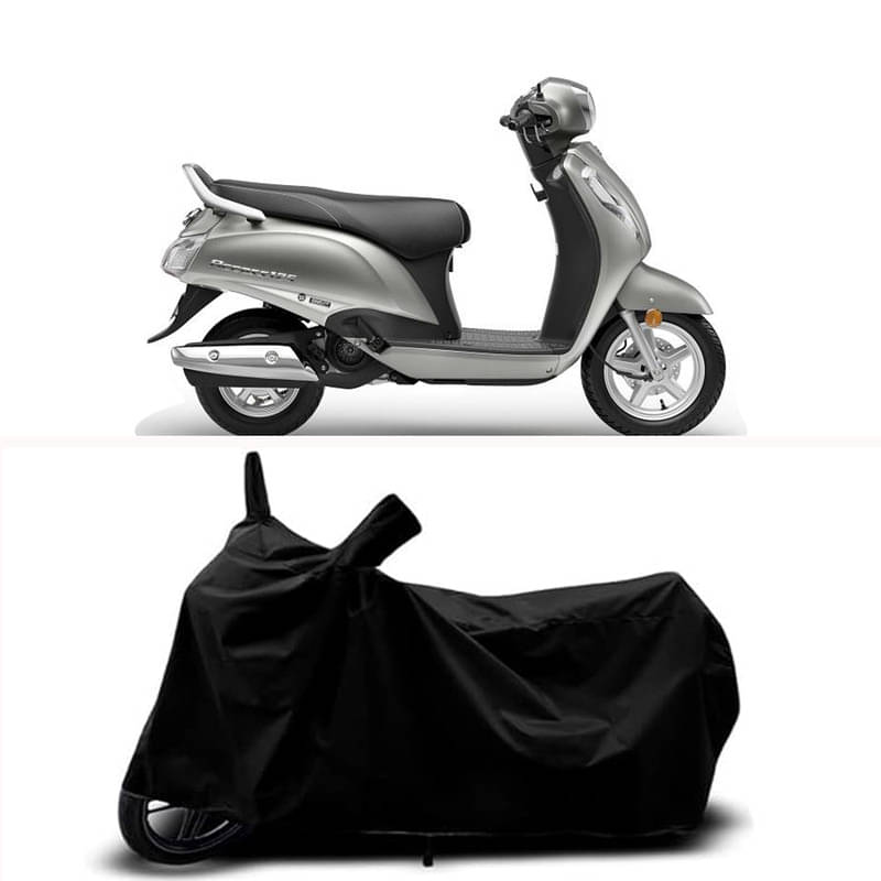 RABABLI Bike Body Cover for Suzuki Suzuki Access 125 BS6 ( Pack of 1 ) , Black RABABLI Bike Body Cover for Suzuki Suzuki Access 125 BS6 ( Pack of 1 ) , Black