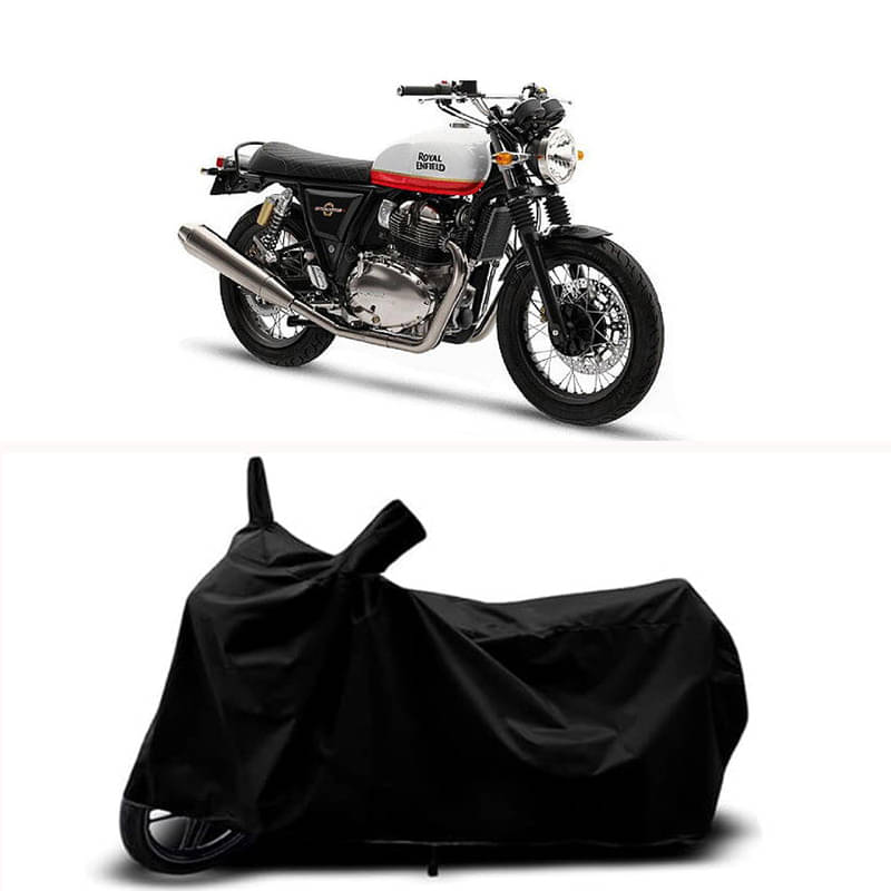     			RABABLI Bike Body Cover for Royal Enfield Royal Enfie Interceptor 650 BS6 ( Pack of 1 ) , Black