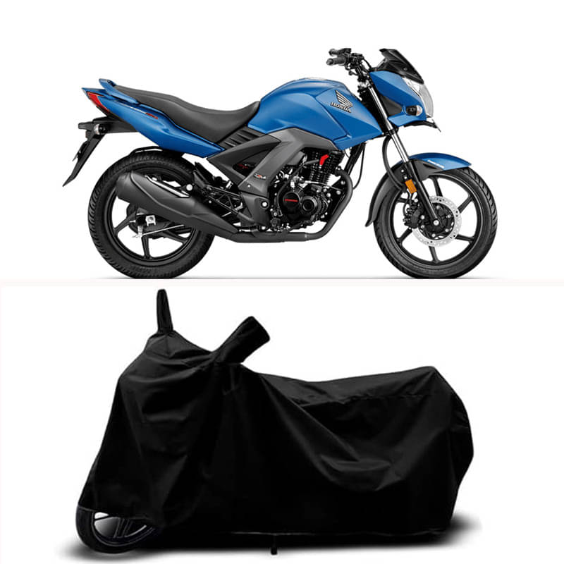 RABABLI Bike Body Cover for Honda Honda Unicorn ( Pack of 1 ) , Black RABABLI Bike Body Cover for Honda Honda Unicorn ( Pack of 1 ) , Black