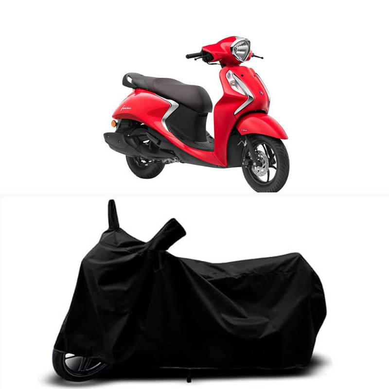 RABABLI Bike Body Cover for Yamaha Yamaha Fascino 125 ( Pack of 1 ) , Black     			RABABLI Bike Body Cover for Yamaha Yamaha Fascino 125 ( Pack of 1 ) , Black