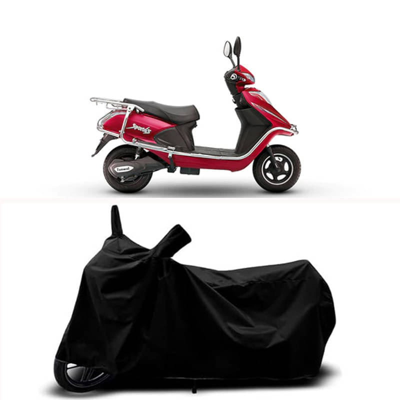 RABABLI Bike Body Cover for Tunwal Tunwal Sport 63 Mini 48V LA ( Pack of 1 ) , Black     			RABABLI Bike Body Cover for Tunwal Tunwal Sport 63 Mini 48V LA ( Pack of 1 ) , Black