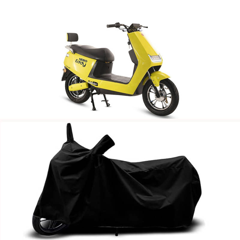 RABABLI Bike Body Cover for Hero Hero Electric Eddy ( Pack of 1 ) , Black     			RABABLI Bike Body Cover for Hero Hero Electric Eddy ( Pack of 1 ) , Black