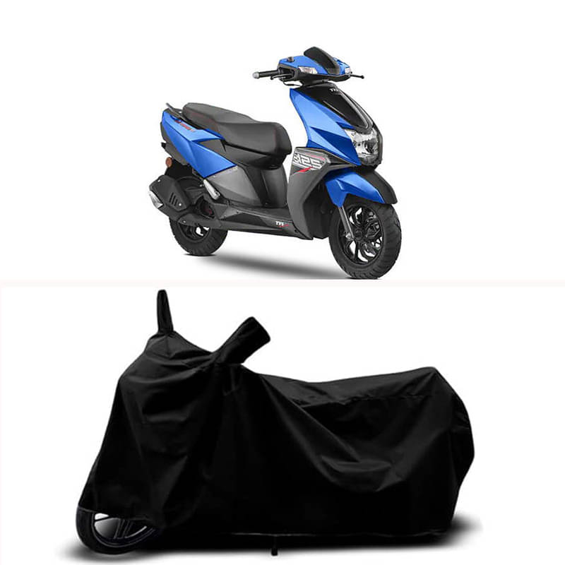 RABABLI Bike Body Cover for TVS TVS NTORQ 125 ( Pack of 1 ) , Black RABABLI Bike Body Cover for TVS TVS NTORQ 125 ( Pack of 1 ) , Black