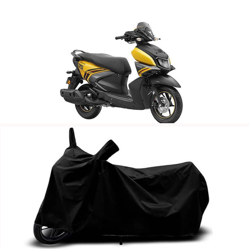 RABABLI Bike Body Cover for Yamaha Yamaha RayZR 125 Disc ( Pack of 1 ) , Black RABABLI Bike Body Cover for Yamaha Yamaha RayZR 125 Disc ( Pack of 1 ) , Black