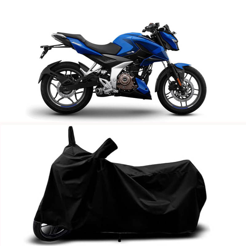     			RABABLI Bike Body Cover for Bajaj Bajaj Pulsar N160 ABS BS6 ( Pack of 1 ) , Black