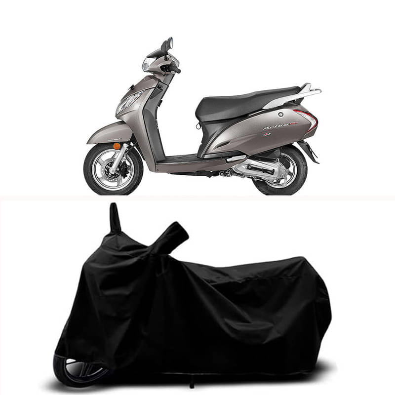 RABABLI Bike Body Cover for Honda Honda Activa BS6 ( Pack of 1 ) , Black RABABLI Bike Body Cover for Honda Honda Activa BS6 ( Pack of 1 ) , Black