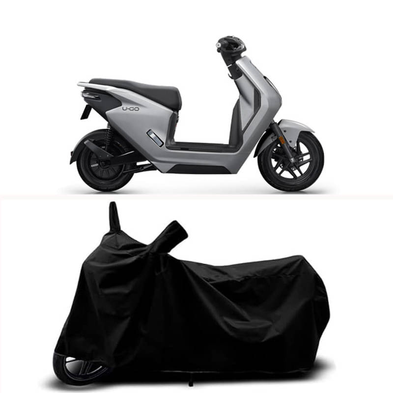     			RABABLI Bike Body Cover for Honda Honda U-Go electric ( Pack of 1 ) , Black