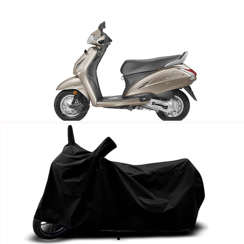 RABABLI Bike Body Cover for Honda Honda Activa 4G ( Pack of 1 ) , Black RABABLI Bike Body Cover for Honda Honda Activa 4G ( Pack of 1 ) , Black
