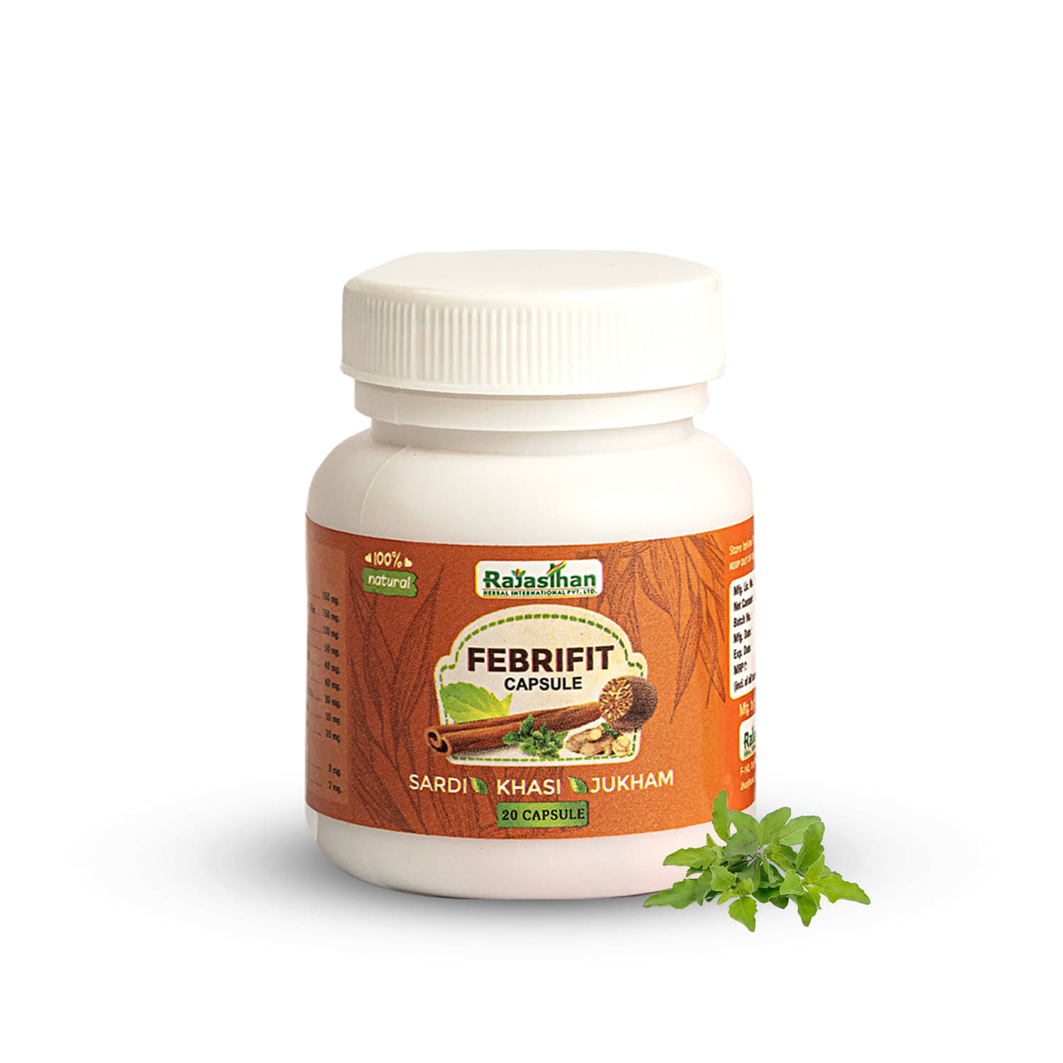     			RAJASTHAN AUSHDHALAYA Capsules For Fever ( Pack of 1 )