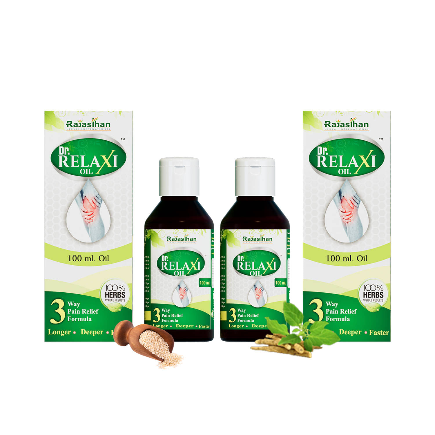     			RAJASTHAN AUSHDHALAYA Joint Pain Relief Oil 2 ml Pack Of 2