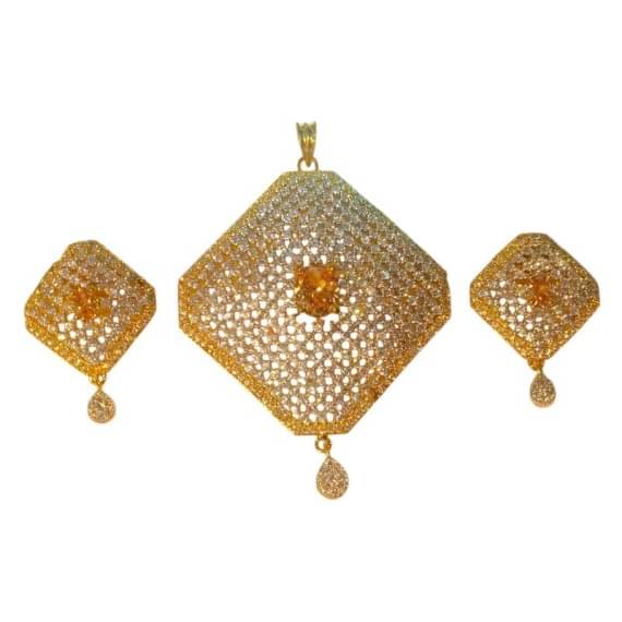     			RinGold Yellow Pendant set ( Pack of 1 )