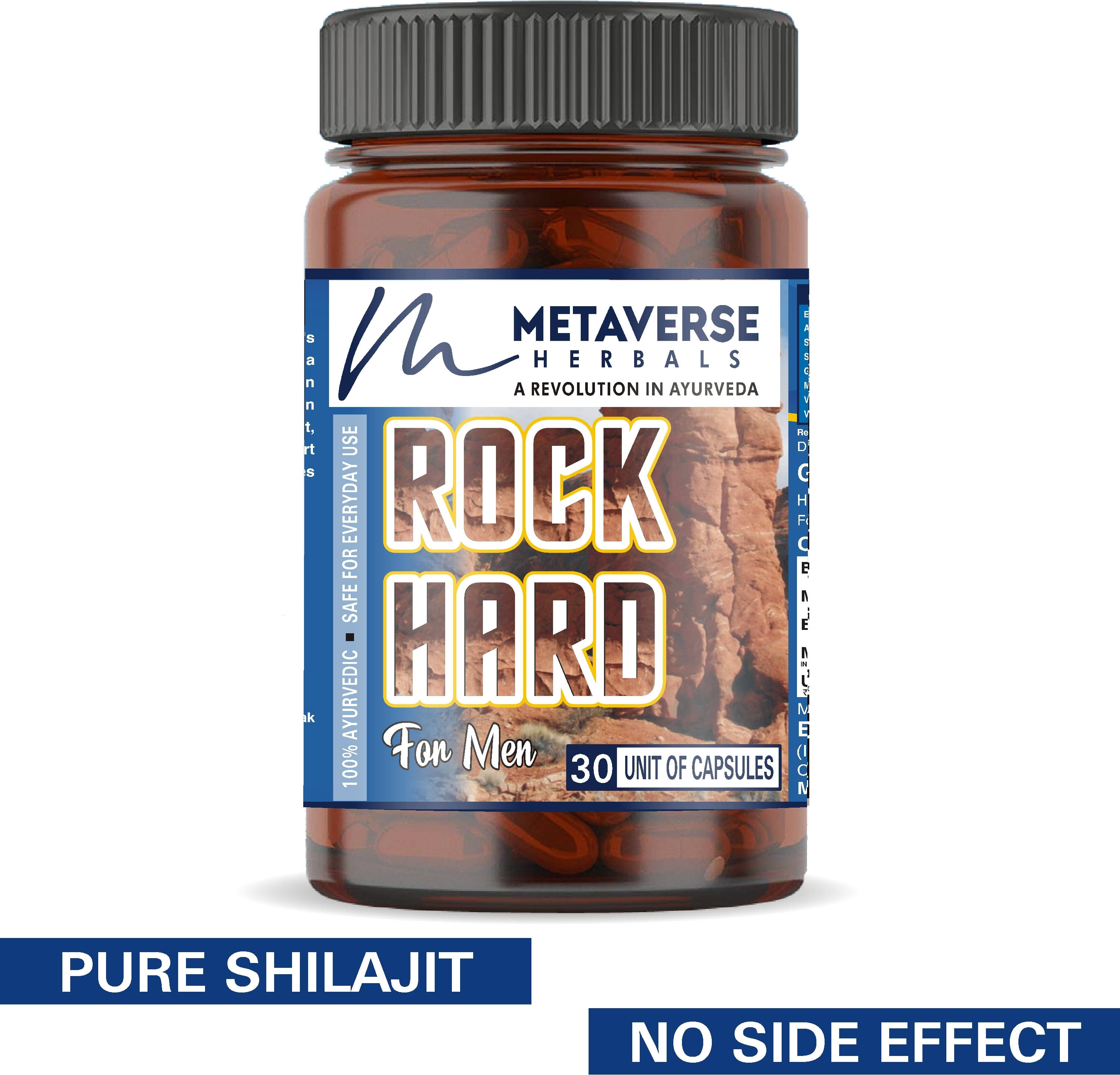 Shilajit Capsule for Men Power 100% Ayurvedic Capsule Improve Strength Shilajit Capsule for Men Power 100% Ayurvedic Capsule Improve Strength
