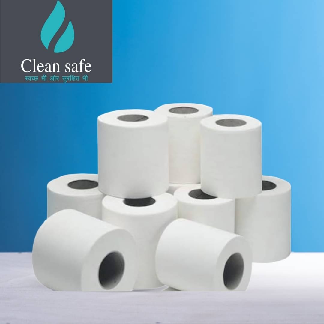     			Toilet Tissue Paper Roll ( pack of 12) 3ply