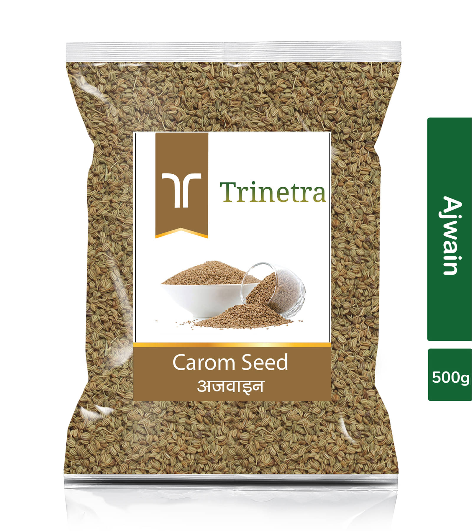 Trinetra Ajwain 500 gm     			Trinetra Ajwain 500 gm
