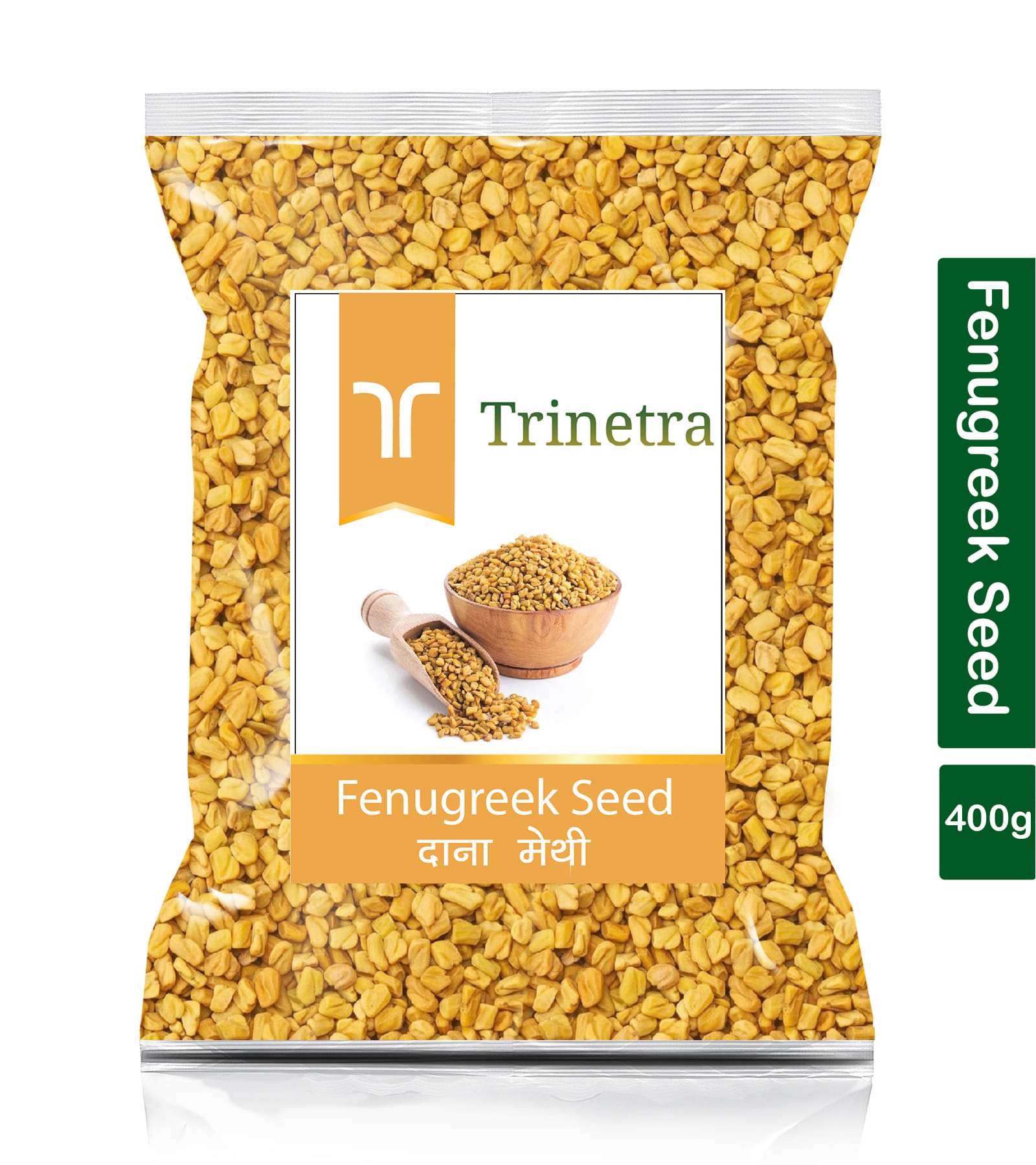 Trinetra Fenugreek Seeds 400 gm Trinetra Fenugreek Seeds 400 gm