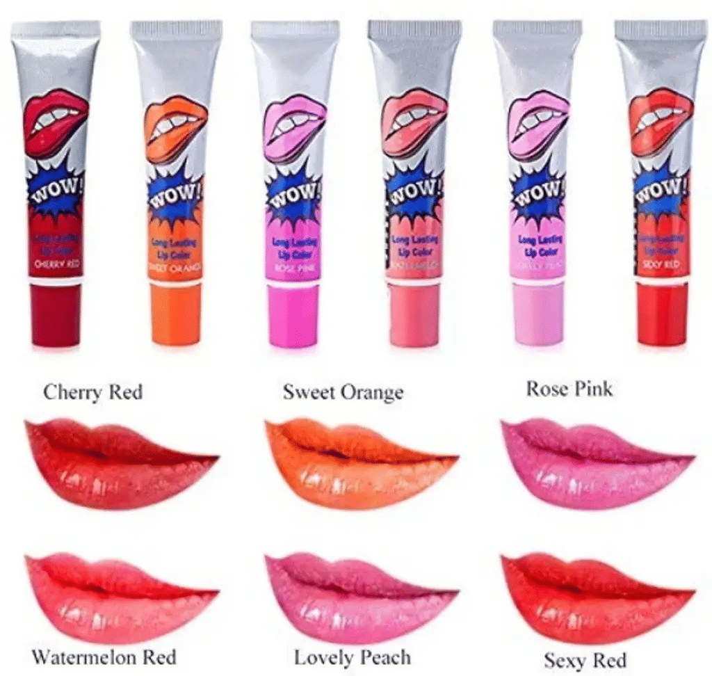     			Venus Traders Multi Matte Waterproof Liquid Lipstick ( Pack of 6 )
