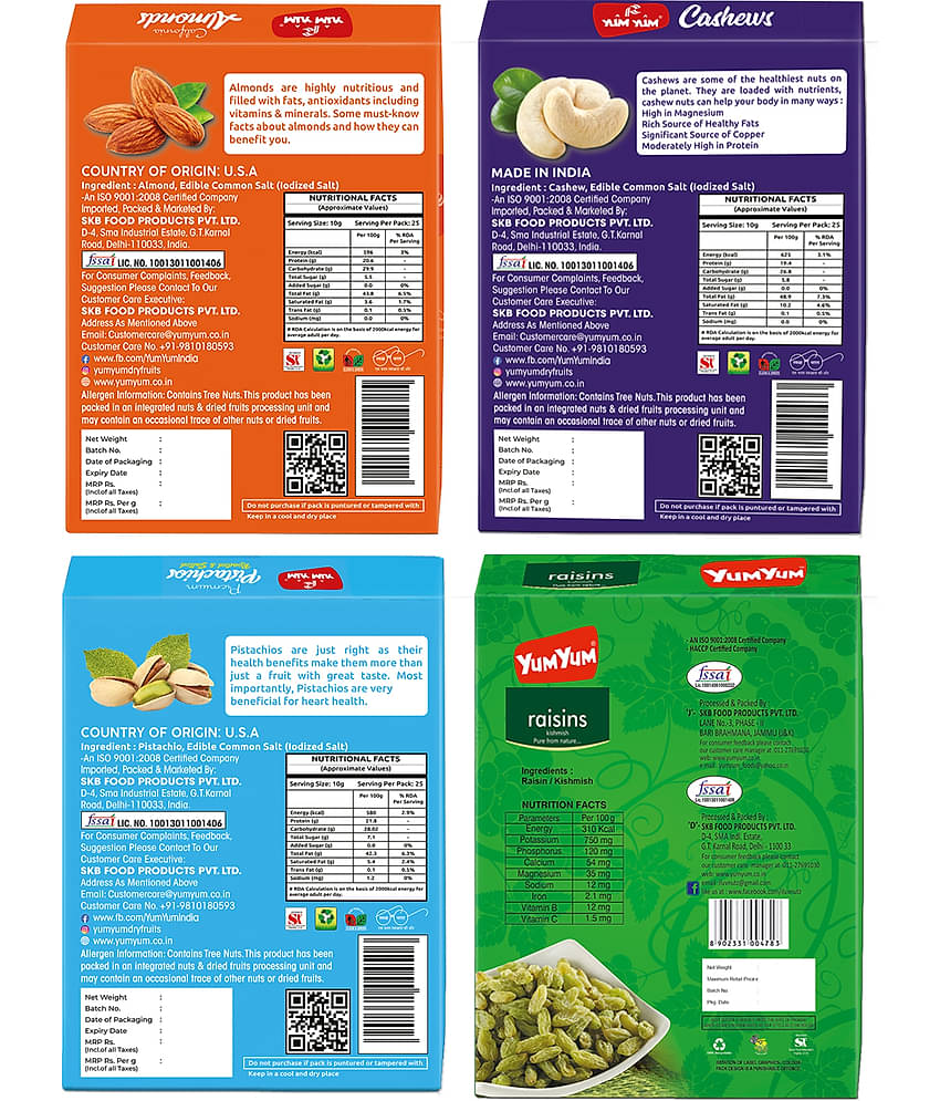 YUM YUM Mixed Nuts 400