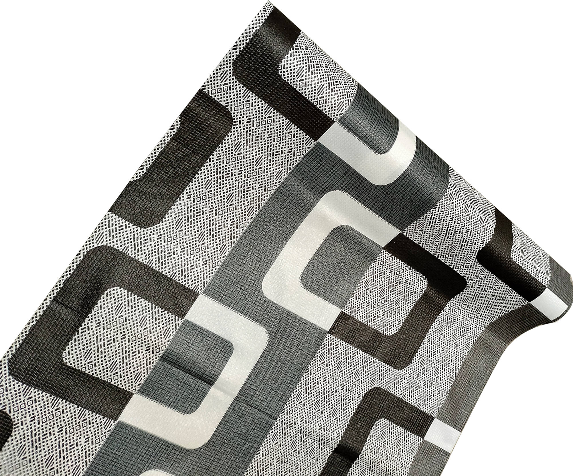 mopak decor Polyester Geometric Fridge Mat & Cover ( 500 45 ) Pack of 1 - Black mopak decor Polyester Geometric Fridge Mat & Cover ( 500 45 ) Pack of 1 - Black