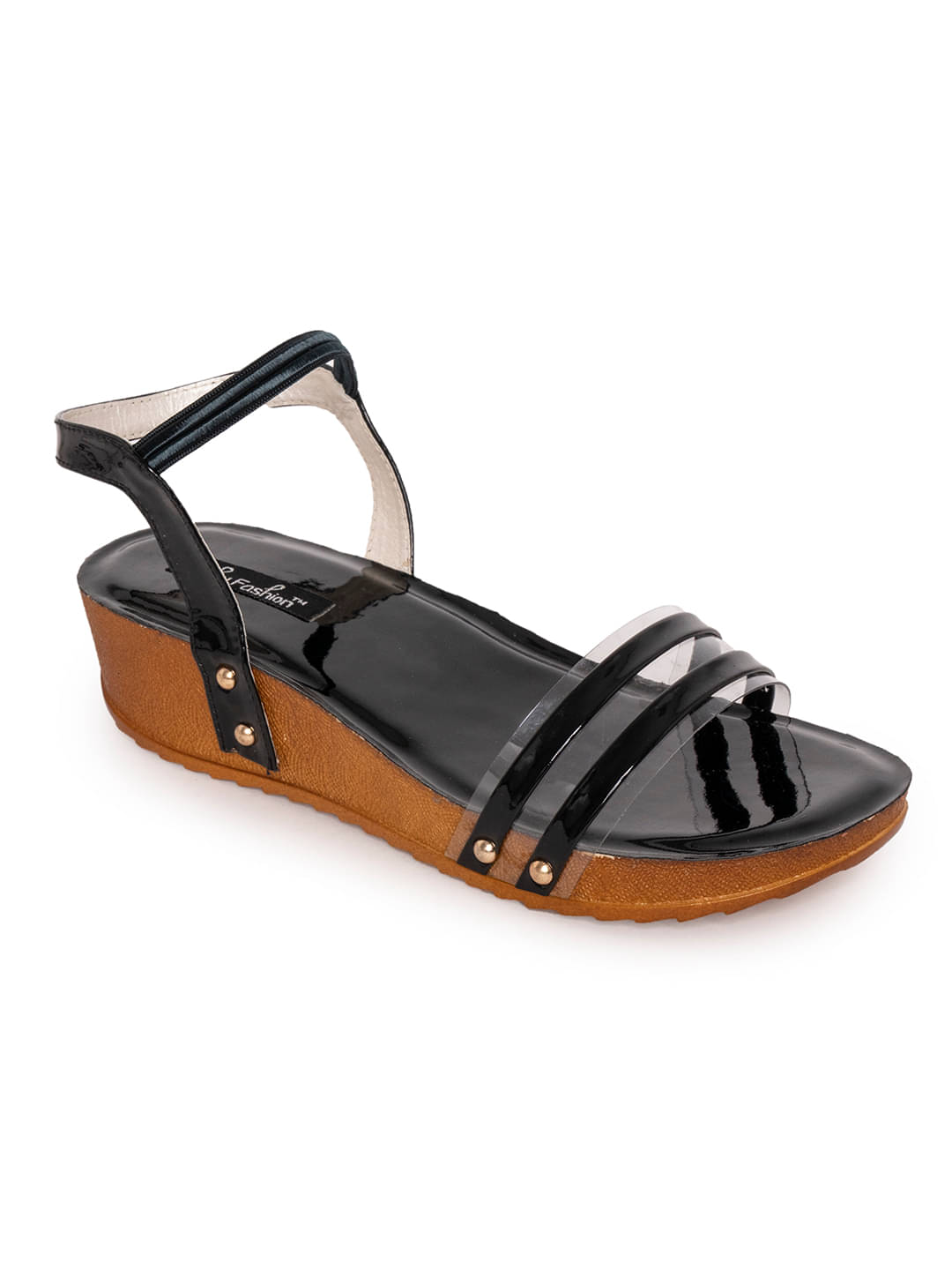 Funku Fashion Black Women's Sandal Heels Funku Fashion Black Women's Sandal Heels