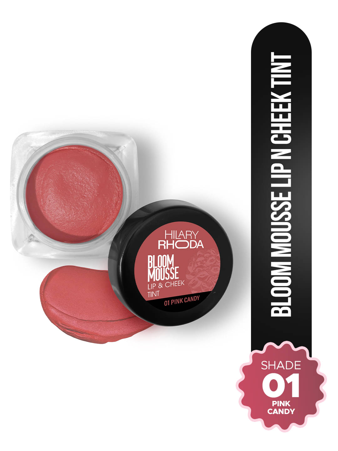 Hilary Rhoda Pink Candy Matte Lip Balm ( Pack of 1 ) Hilary Rhoda Pink Candy Matte Lip Balm ( Pack of 1 )