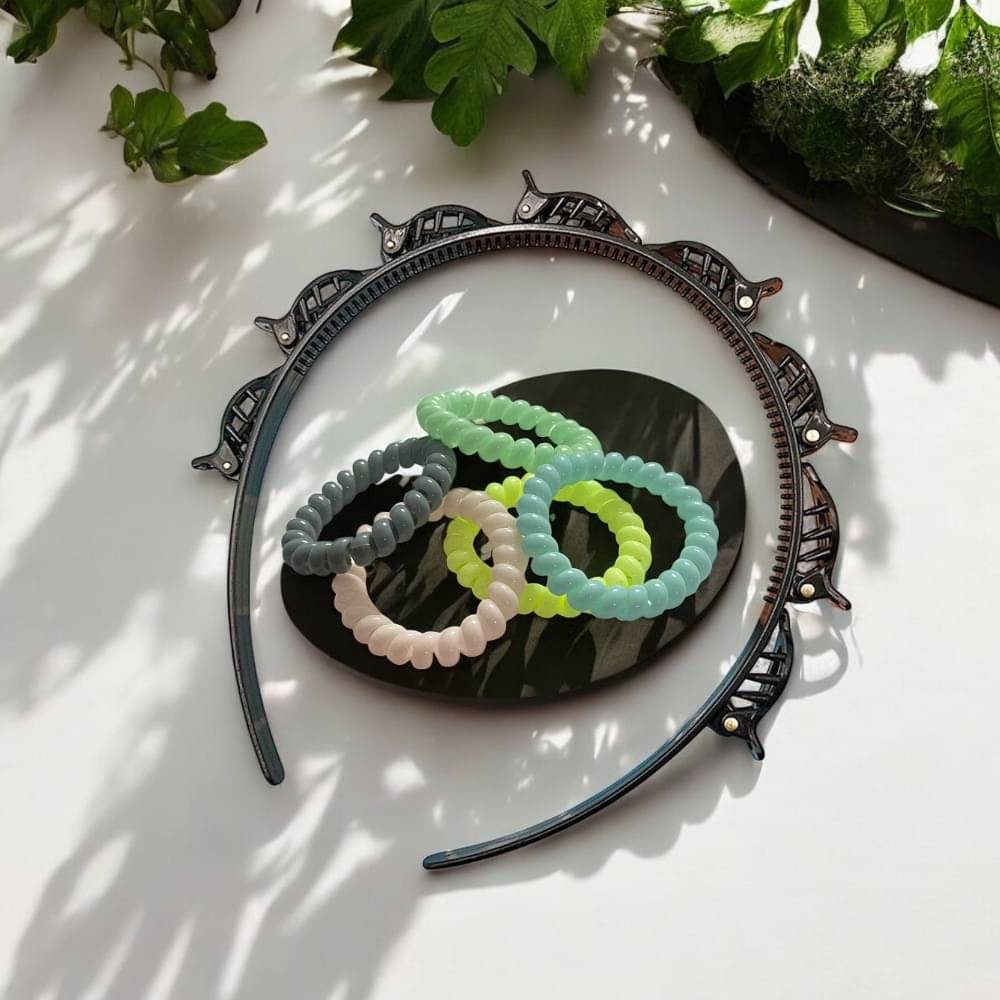     			AARTISAI Multi Hair Accessory Set ( Pack of 6 )