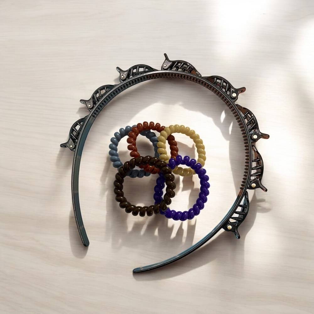    			AARTISAI Multi Hair Accessory Set ( Pack of 6 )