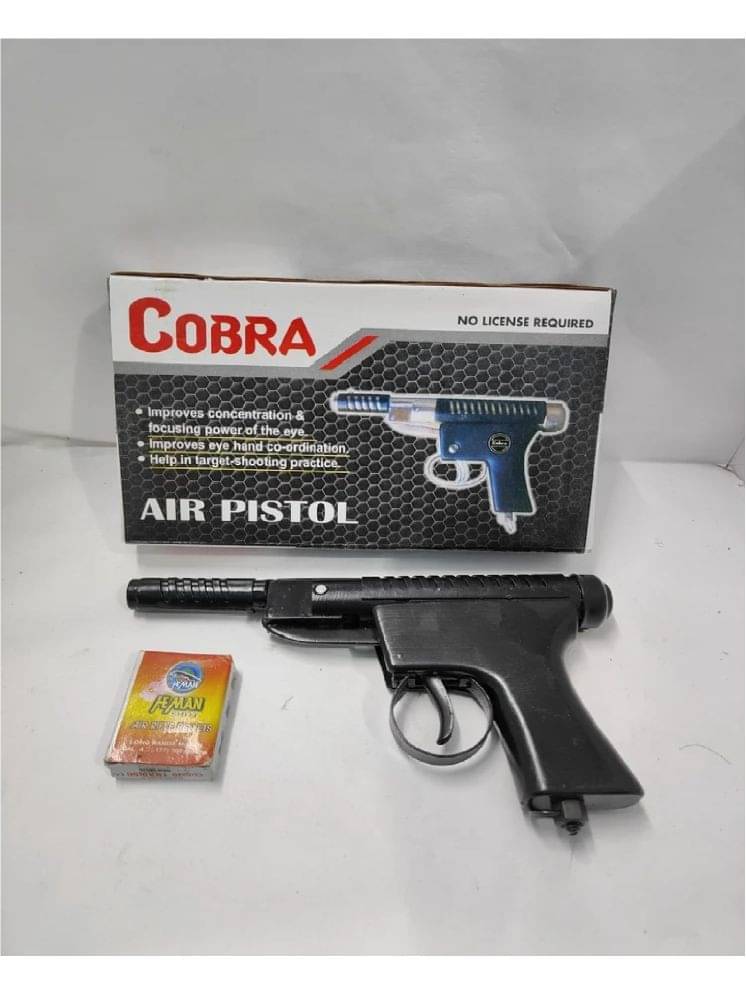 Air Pistol Gun Full Hard Metal 200 Pellets Free and Cover Air Pistol Gun Full Hard Metal 200 Pellets Free and Cover