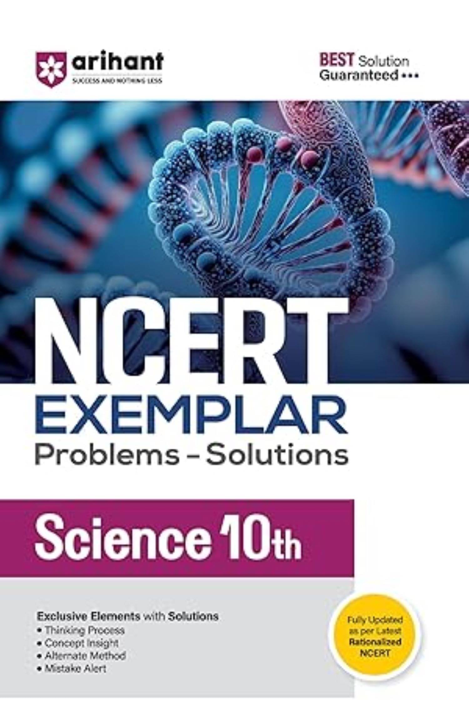     			Arihant 2025-26 EXAMS NCERT Exemplar Problems-Solutions for Science 10th | Fully updated as per the latest rationalized NCERT