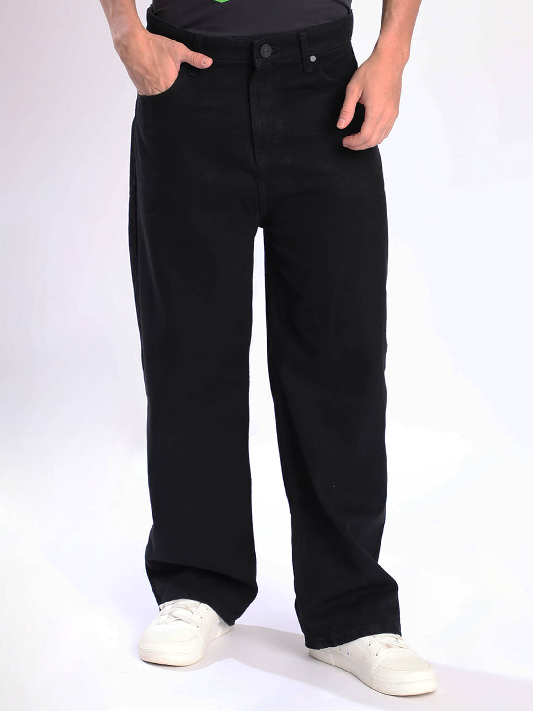 Bene Kleed Regular Fit Basic Men's Jeans - Black ( Pack of 1 ) Bene Kleed Regular Fit Basic Men's Jeans - Black ( Pack of 1 )