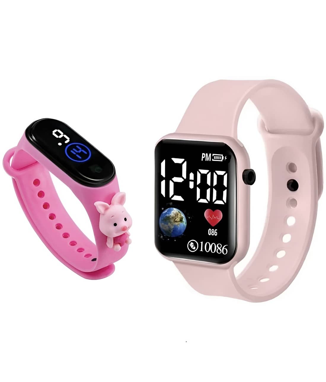 DECLASSE Digital Watch Watches Combo For Women and Girls ( Pack of 2 )