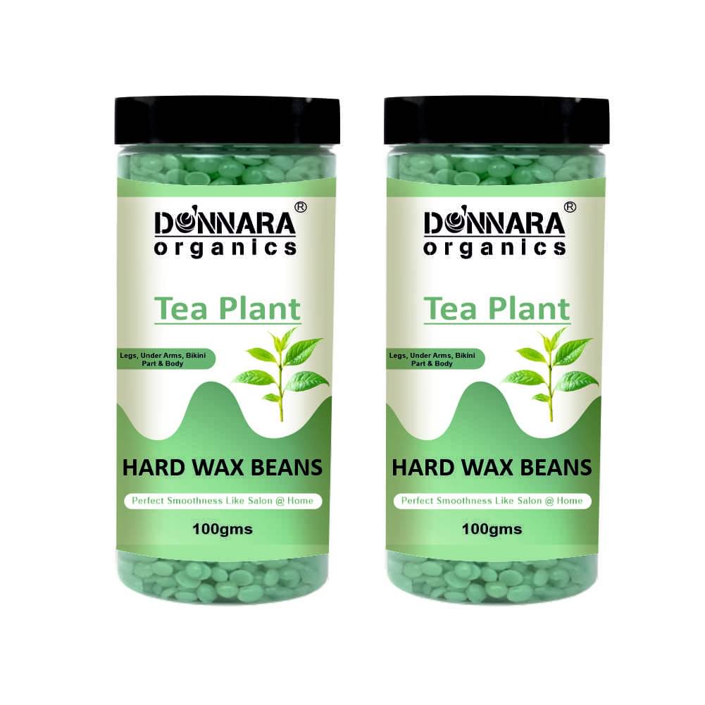 Donnara Organics Hard Wax Beans 100g Pack of 2 Waxing Kit 100 g Pack of 2     			Donnara Organics Hard Wax Beans 100g Pack of 2 Waxing Kit 100 g Pack of 2