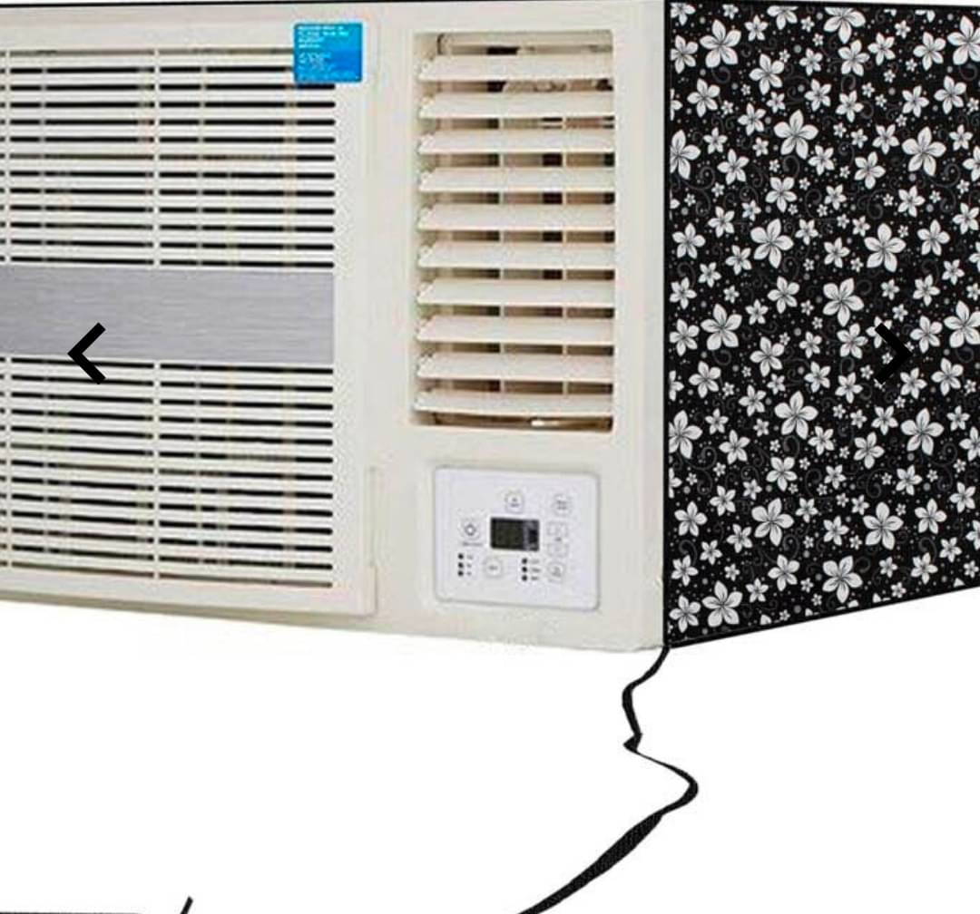 KALRA MAGIC Single PVC Black AC Cover for 1.5 Ton Window AC     			KALRA MAGIC Single PVC Black AC Cover for 1.5 Ton Window AC