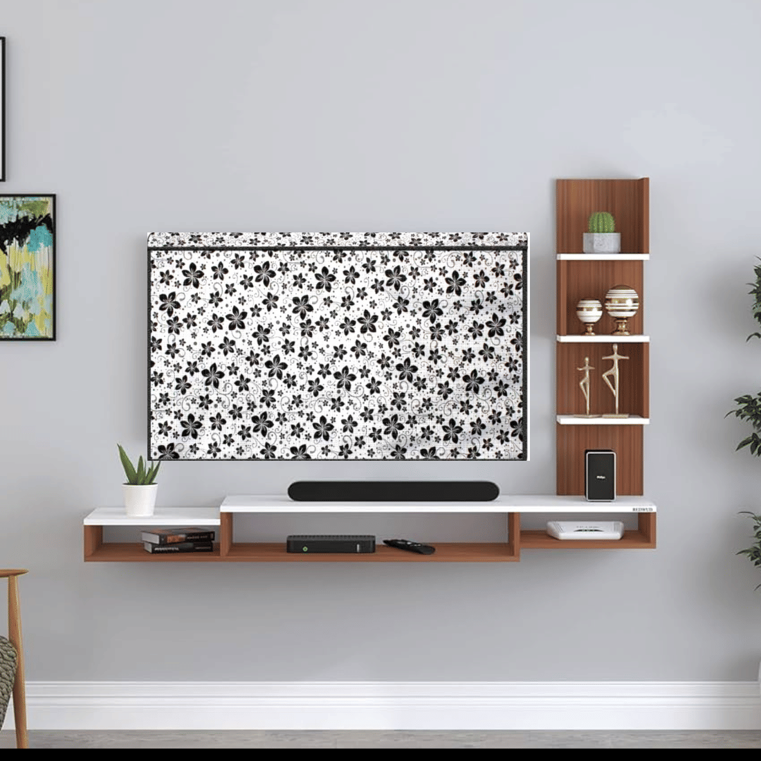 KALRA MAGIC Single Polyester White TV Cover for Sony 81cm (32 in) LED/LCD TV KALRA MAGIC Single Polyester White TV Cover for Sony 81cm (32 in) LED/LCD TV