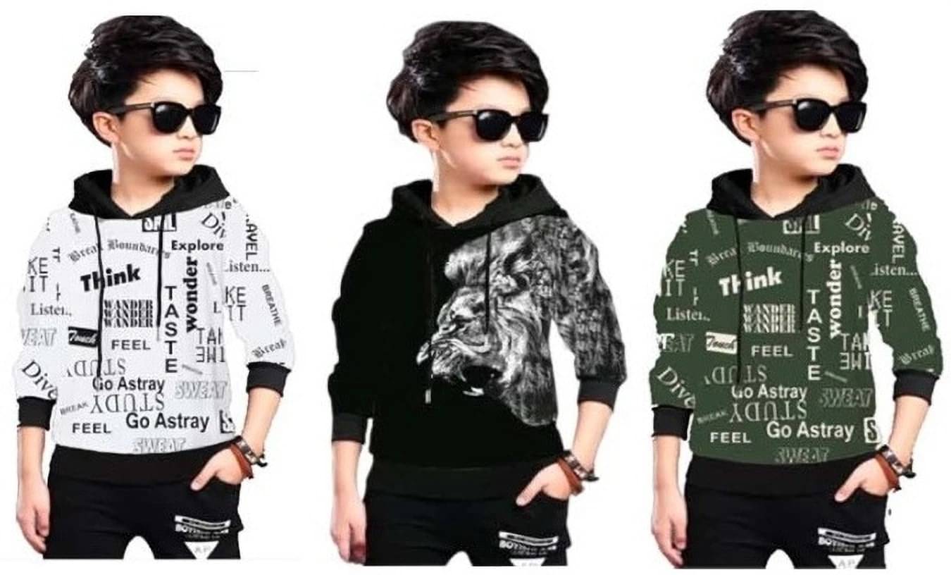     			L Fashion Jeans Pack of 2 Boys Cotton Blend T-Shirt ( Multicolor )