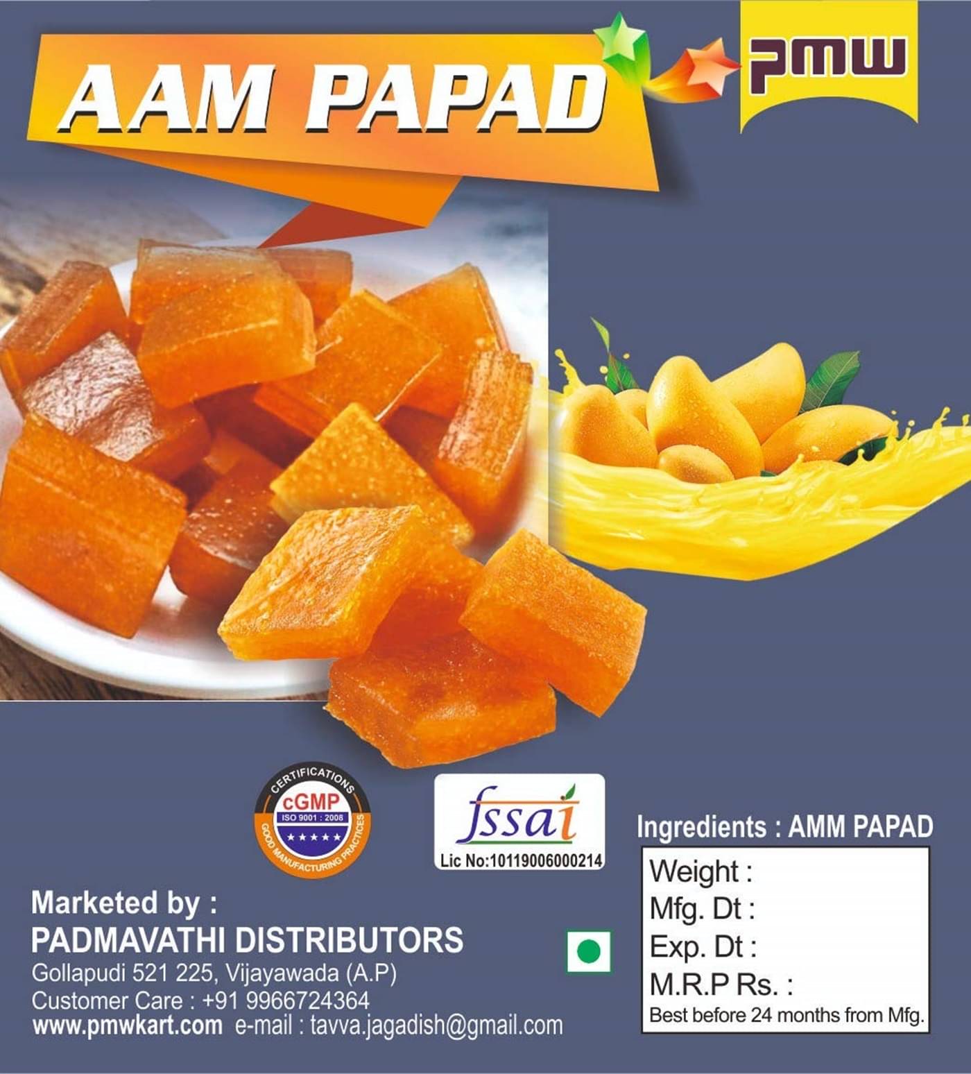 PMW Aam Papad 1 PMW Aam Papad 1