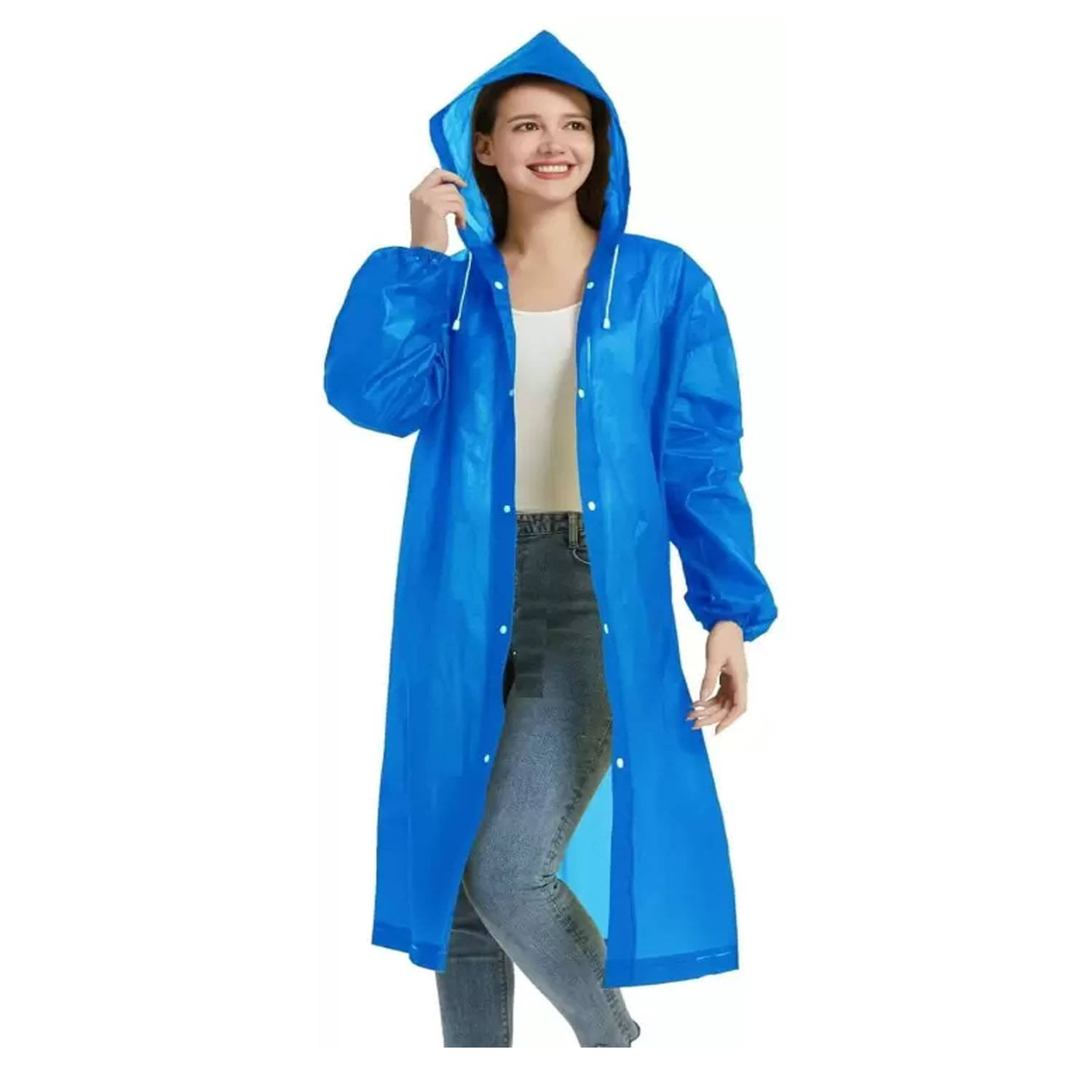 Shakubhar PVC Long Raincoat - Multi Color Shakubhar PVC Long Raincoat - Multi Color