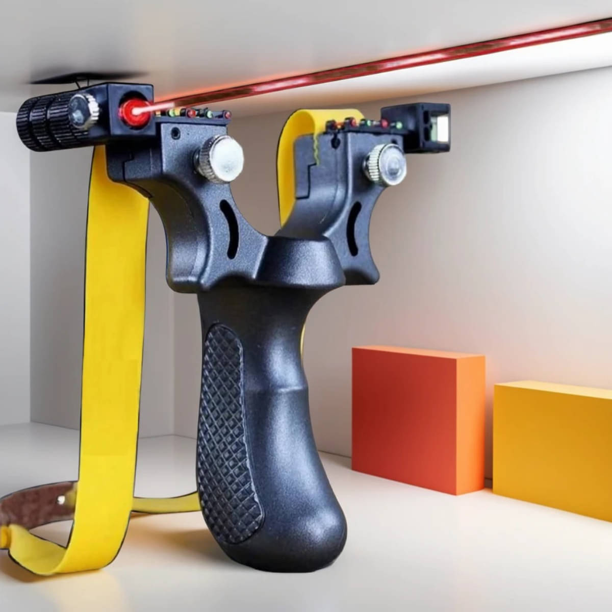     			Sling Shot Catapult for Adults Beginner Youth for Outdoor Games, Laser Slingshot, Slingshot Catapult, Slingshot Laser Light, Slingshot toy, Steel Slingshot, Indian Slingshot, Slingshot with Laser, Slingshot for kids, Power Catapult, Outdoor toys and games